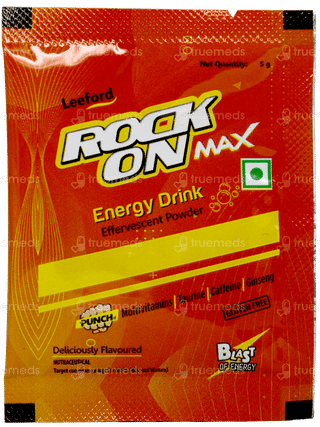 Rock On Max Effervescent Powder 5 Gm
